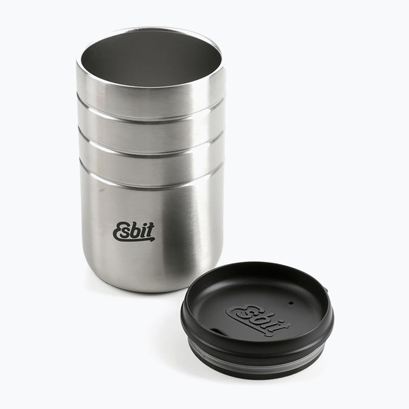 Кружка термічна Esbit Majoris Stainless Steel Thermo Mug With Flip Top 450 мл stainless steel 2