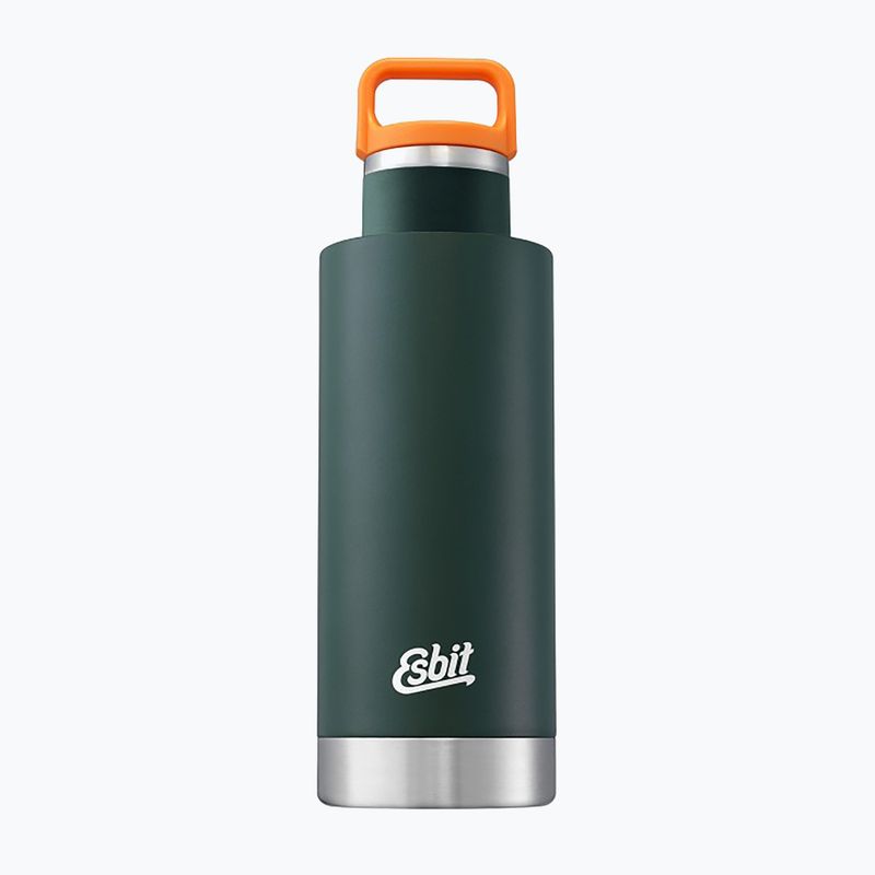 Термопляшка Esbit Sculptor Stainless Steel Insulated Bottle "Standard Mouth" 1000 ml forest green