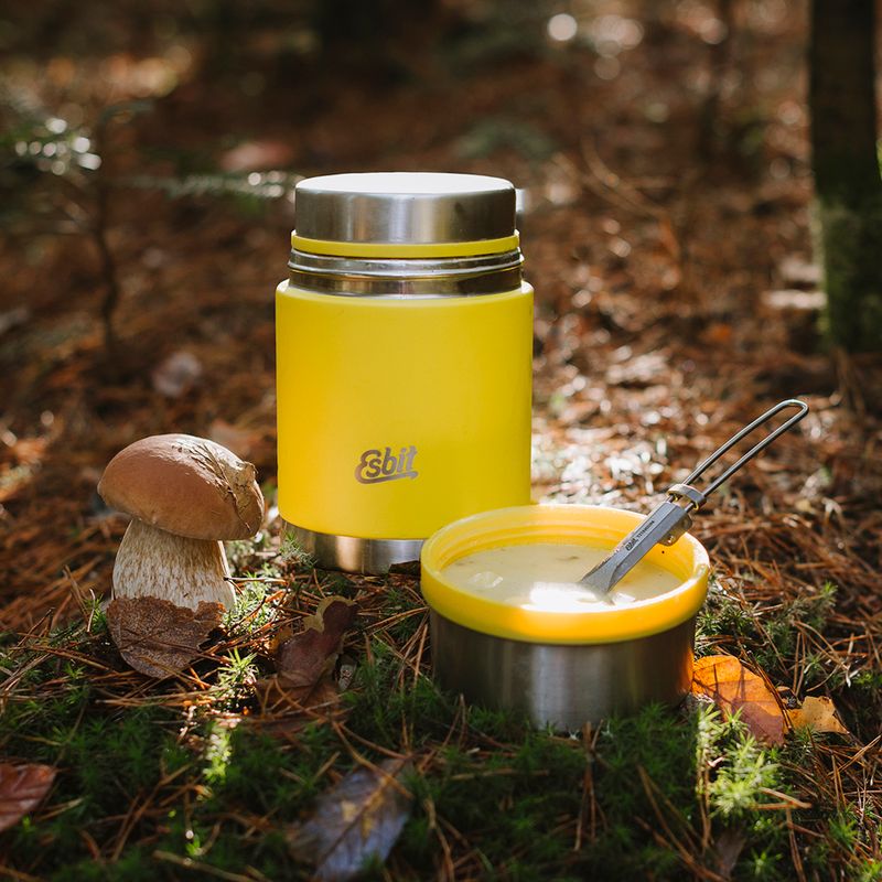 Термос для їжі Esbit Sculptor Stainless Steel Food Jug 750 ml sunshine yellow 3