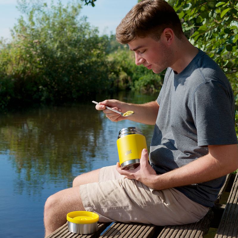 Термос для їжі Esbit Sculptor Stainless Steel Food Jug 750 ml sunshine yellow 4