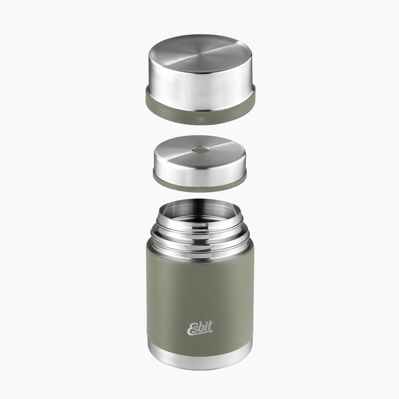 Термос для їжі Esbit Sculptor Stainless Steel Food Jug 1 l stone grey 4