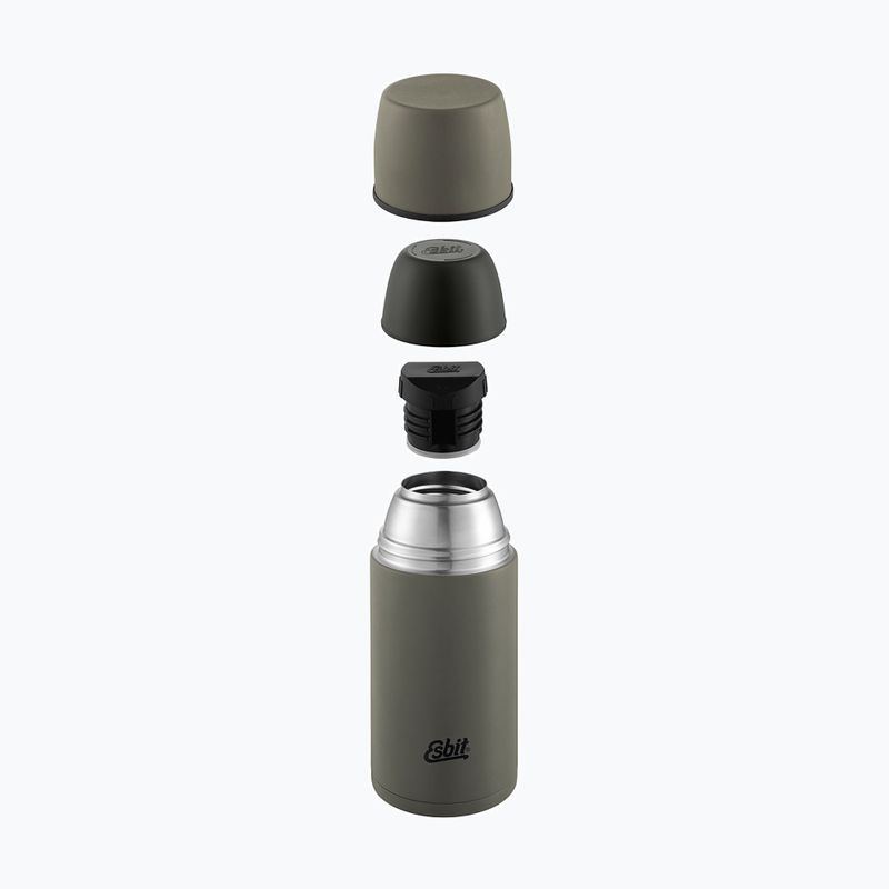 Термос Esbit Stainless Steel Vacuum Flask 500 ml olive green 5