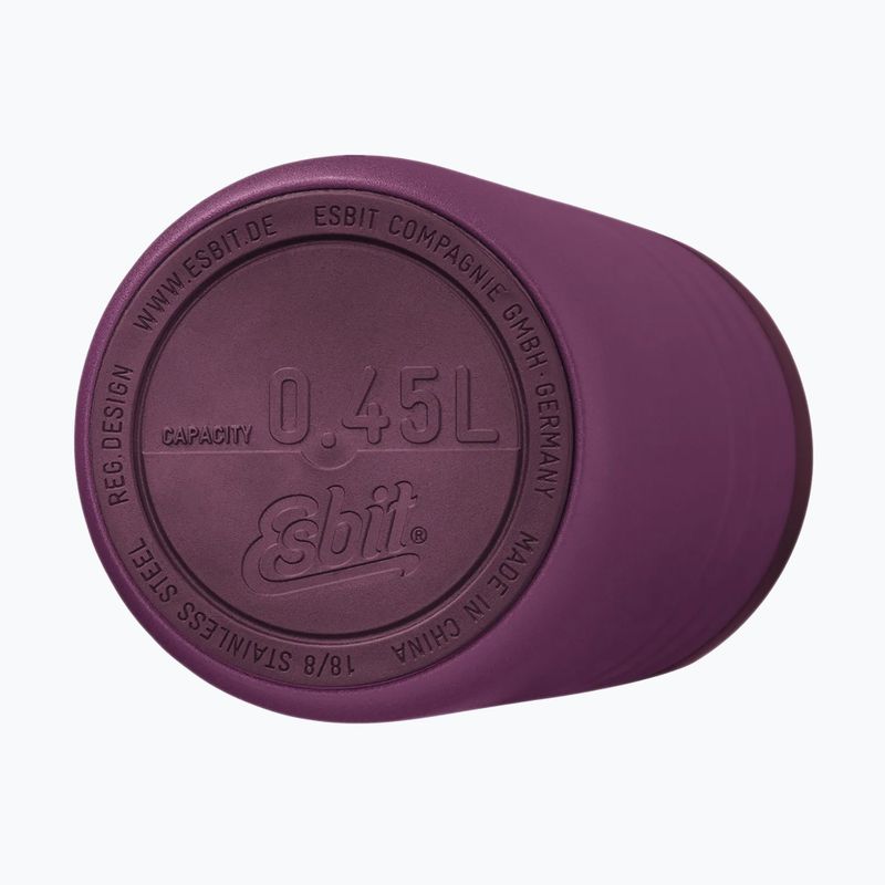 Термокружка Esbit Majoris Stainless Steel Thermo Mug With Flip Top 450 мл berry 3