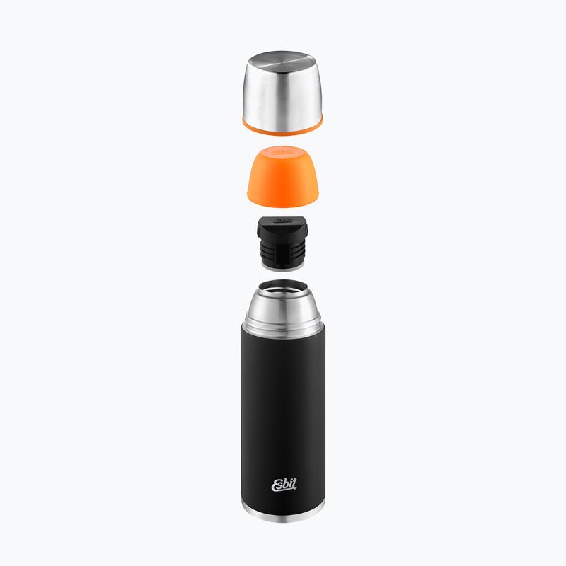 Термос Esbit Stainless Steel Vacuum Flask 1000 мл steel/black 2