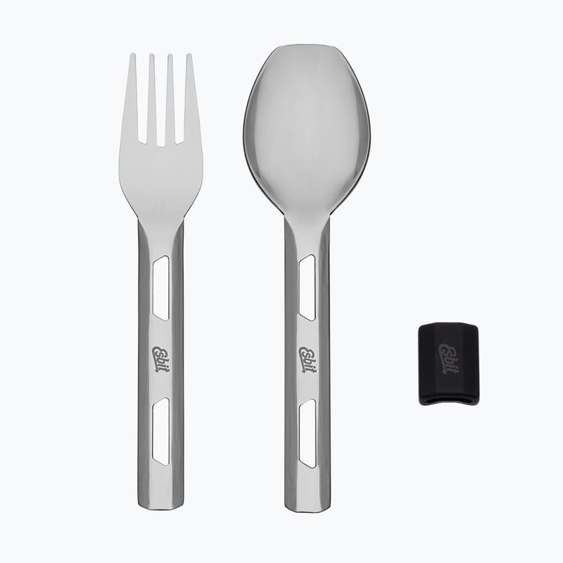 Термос для їжі з приборами Esbit Stainless Steel Food Jug 500 мл black 10