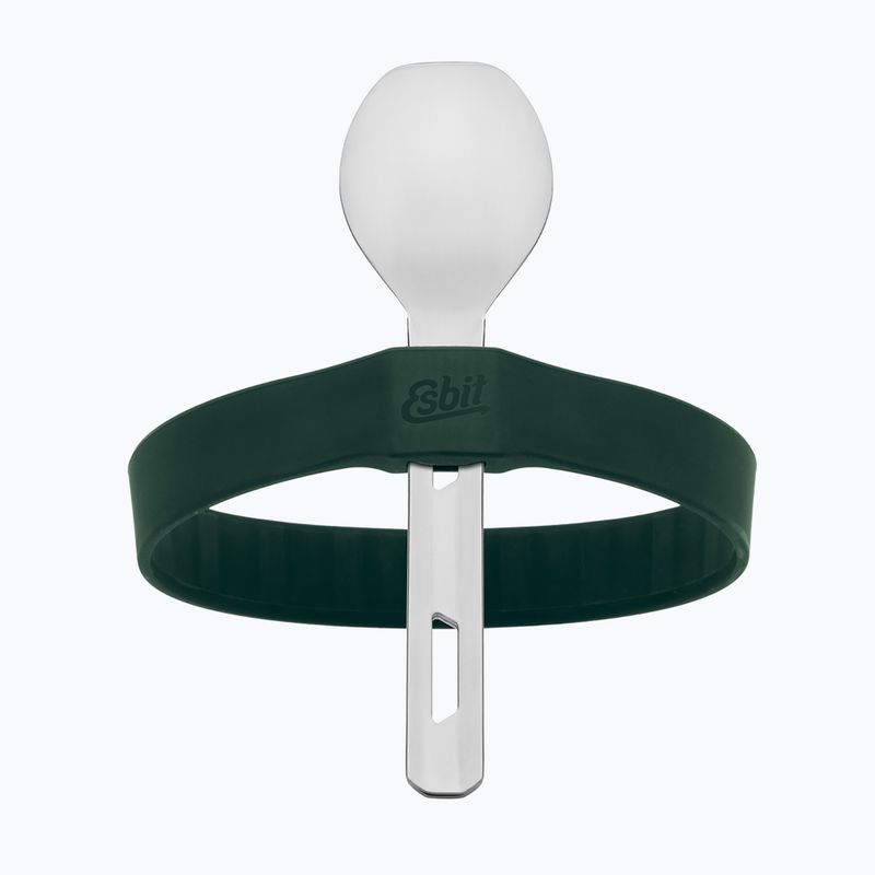 Термос для їжі з приборами Esbit Stainless Steel Food Jug 500 мл forest green 5