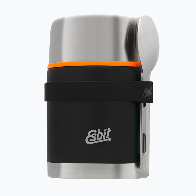 Термос для їжі з приборами Esbit Stainless Steel Food Jug 750 мл black 2