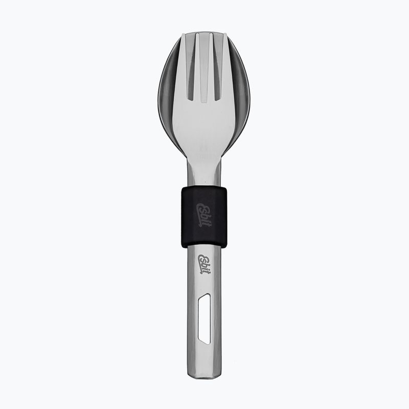Термос для їжі з приборами Esbit Stainless Steel Food Jug 750 мл black 8