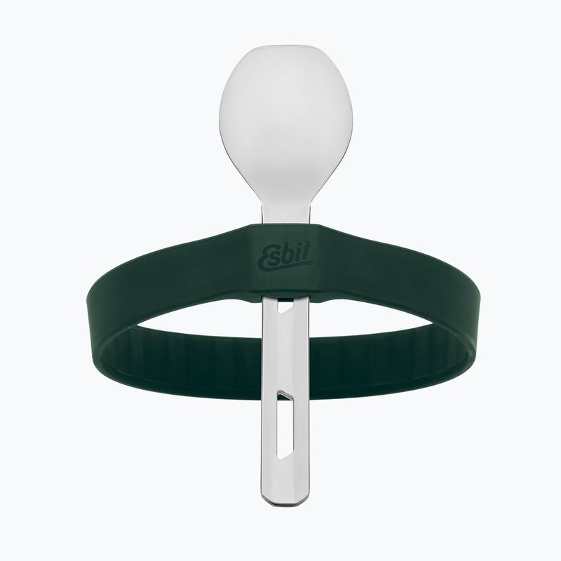 Термос для їжі з приборами Esbit Stainless Steel Food Jug 750 мл forest green 7