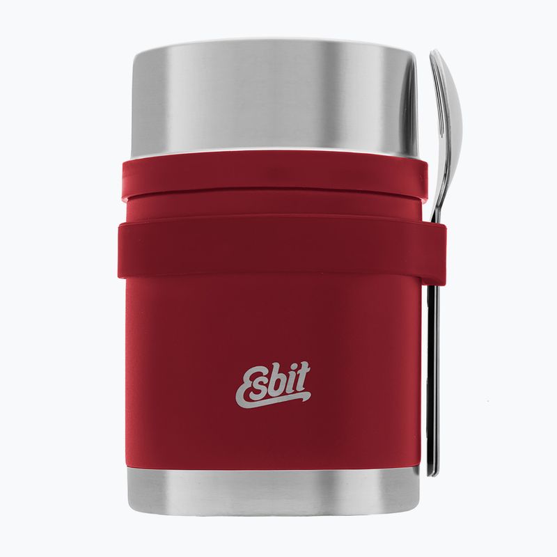 Столові прибори Esbit Food Jug Silicone Band burgundy 8