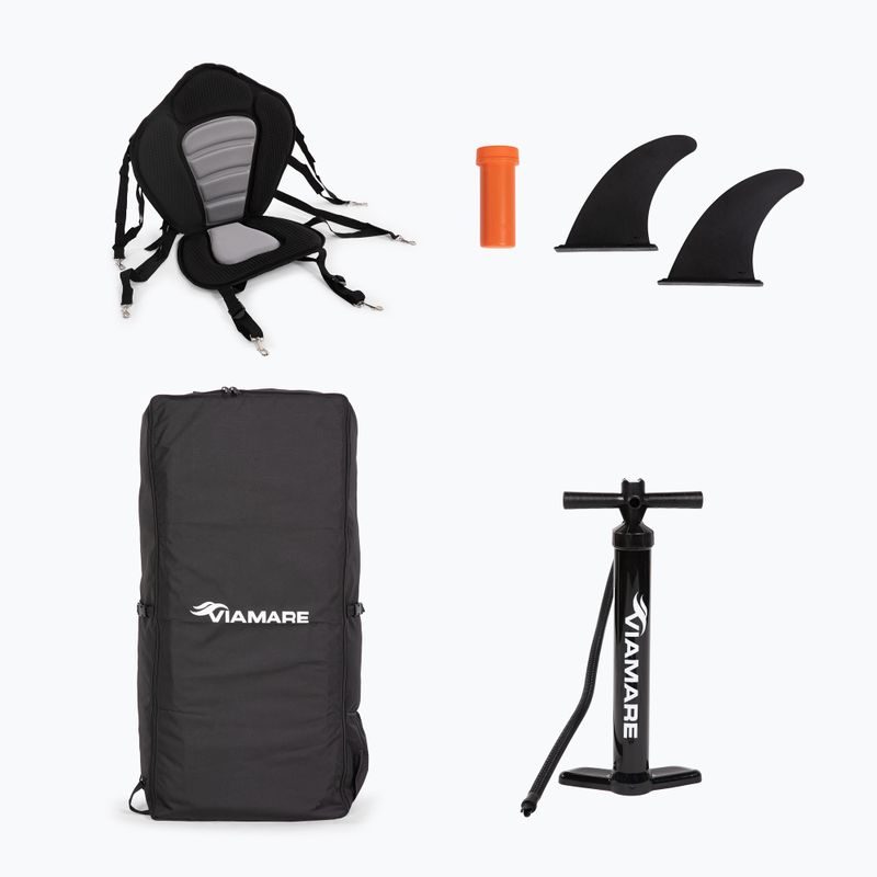 Гібрид байдарки і SUP Viamare Supkayak 350 синій/білий 12