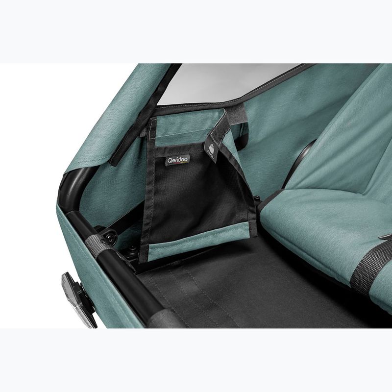 Причіп велосипедний Qeridoo Qupa 1 mineral blue 10