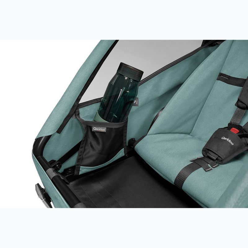 Причіп велосипедний Qeridoo Qupa 1 mineral blue 11