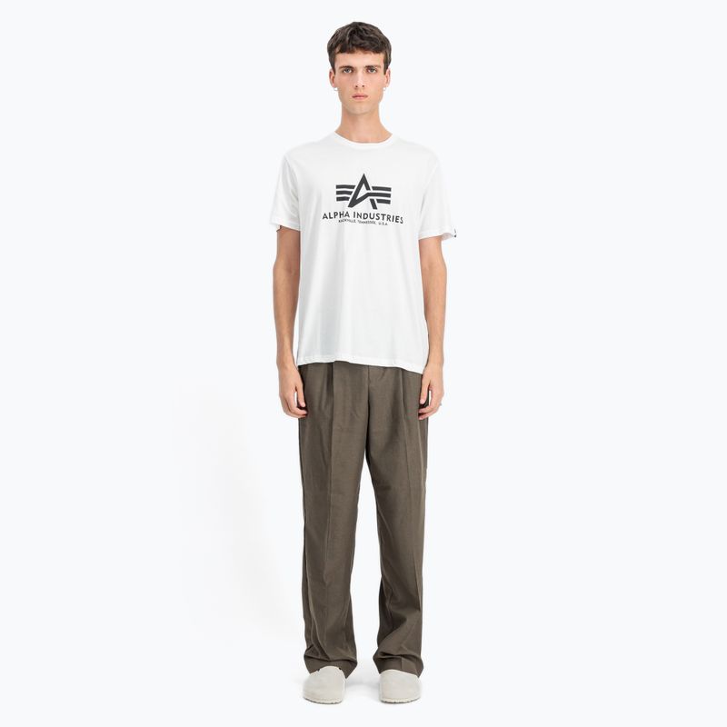Футболка чоловіча Alpha Industries Basic white 2