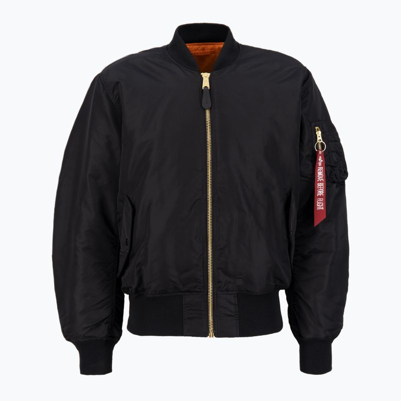 Куртка чоловіча Alpha Industries MA-1 Heritage black