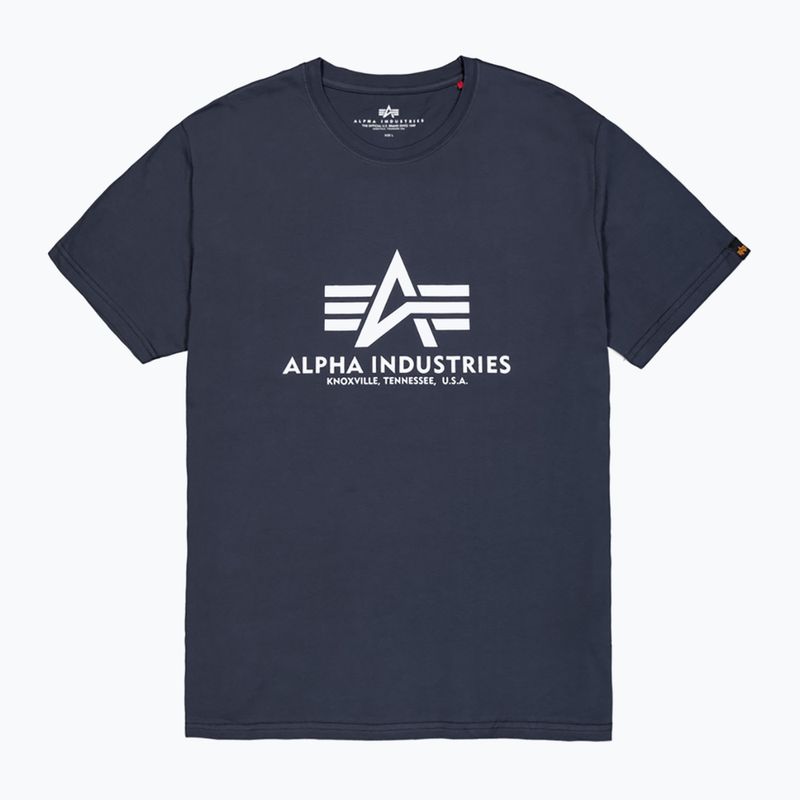 Футболка чоловіча Alpha Industries Basic navy 7