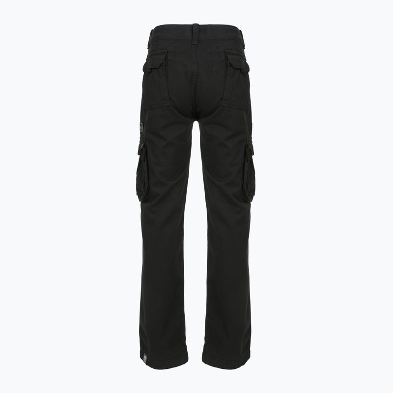 Штани чоловічі Alpha Industries Jet black 2