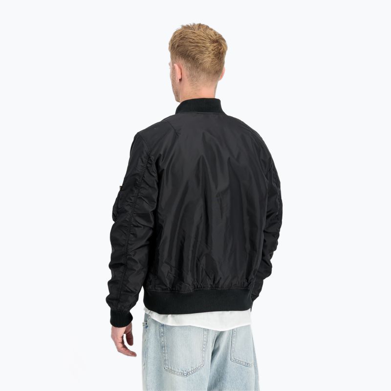 Куртка чоловіча Alpha Industries MA-1 TT Two Tone Bomber black 3