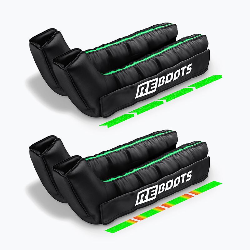 Штани для лімфодренажу REBOOTS Go Lite black/white/green 3