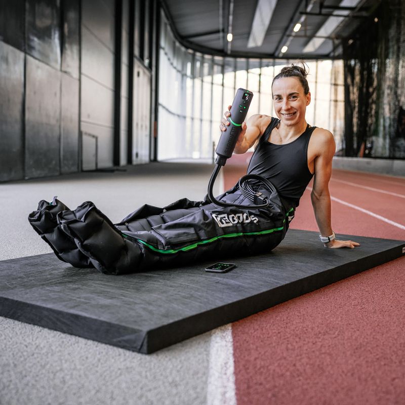 Штани для лімфодренажу REBOOTS Go Lite black/white/green 8