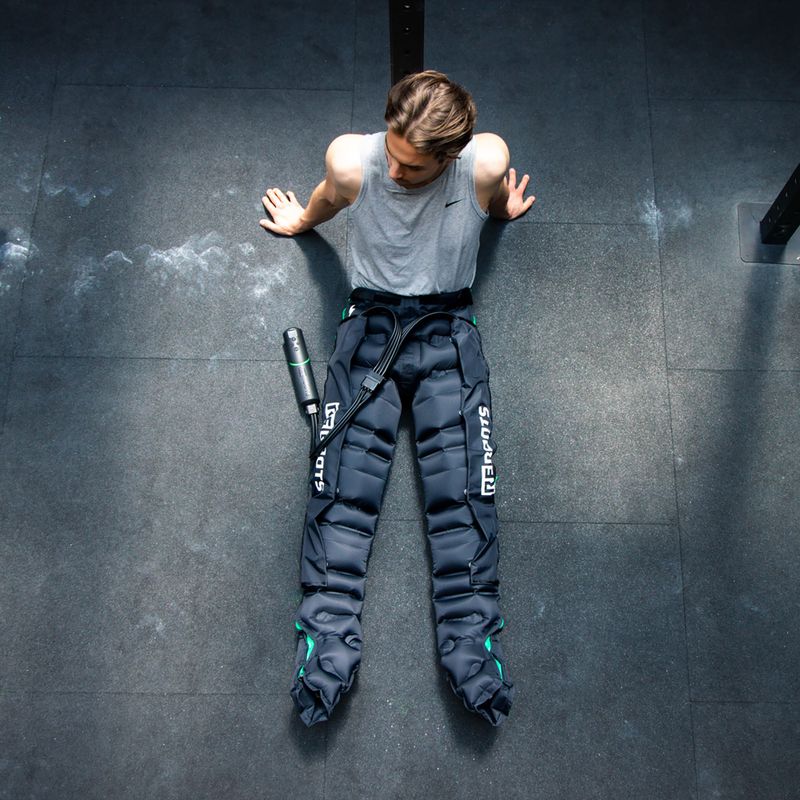 Штани для лімфодренажу REBOOTS Go Lite black/white/green 9