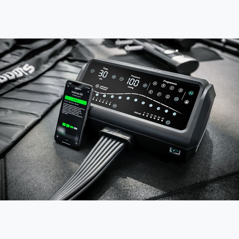 Штани для лімфодренажу REBOOTS One Pro Recovery Pants 2.0 2025 Edition black/white/green 6