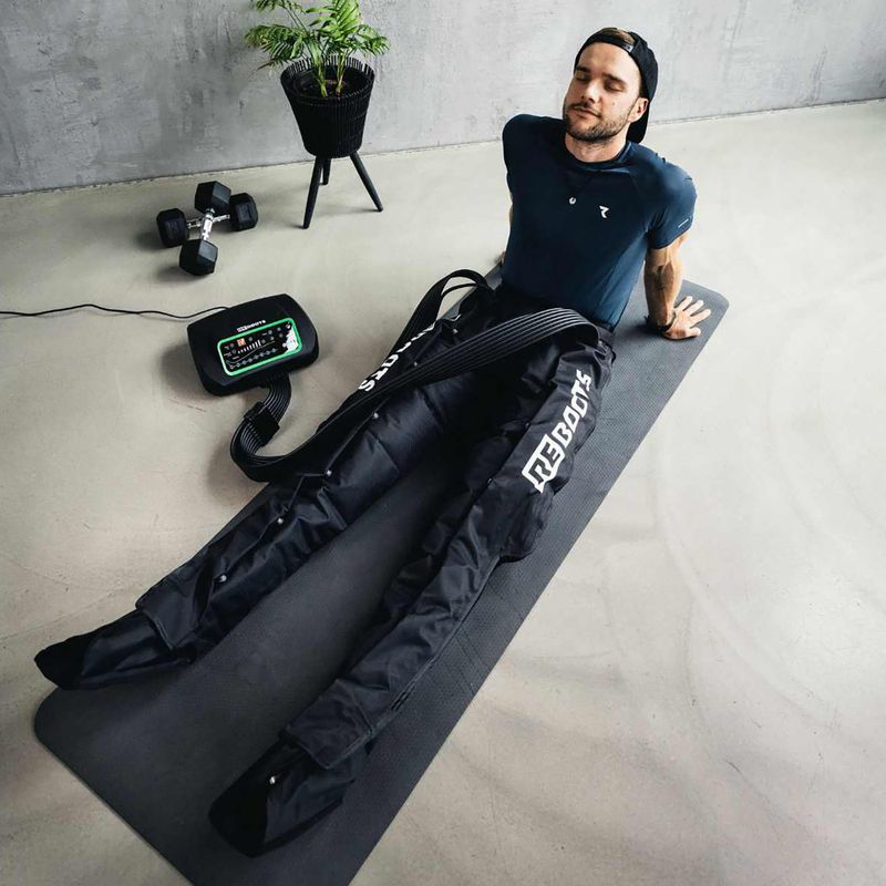 Штани для лімфодренажу REBOOTS One black/white/green 4