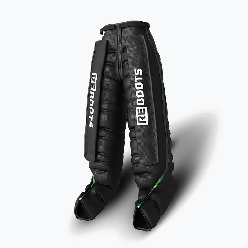 Штани для лімфодренажу REBOOTS Go Lite Recovery Pants 2.0 2025 Edition black/white/green 2