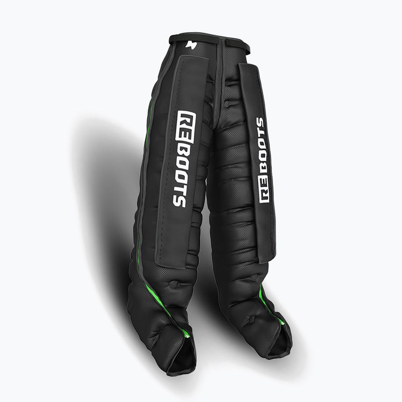 Штани для лімфодренажу REBOOTS Go Lite Recovery Pants 2.0 2025 Edition black/white/green 3