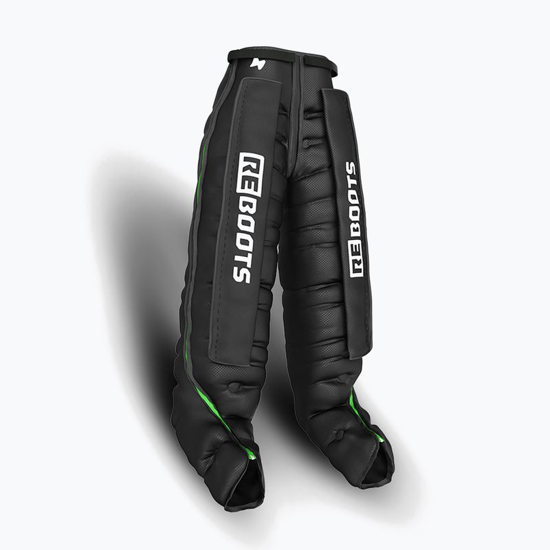 Штани для лімфодренажу REBOOTS Go Lite Recovery Pants 2.0 2025 Edition black/white/green 4
