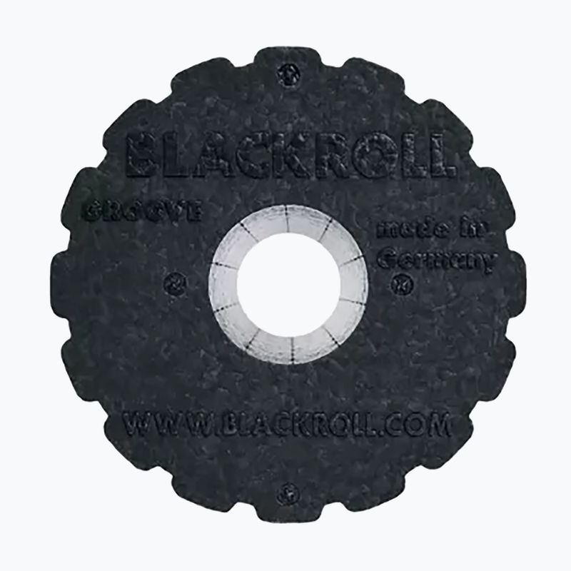 Масажний ролик BLACKROLL Groove Standard чорний 2