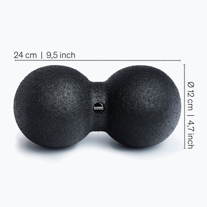 М'яч для масажу BLACKROLL Duoball A000499 black 2
