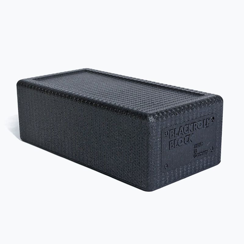 Блок для йоги BLACKROLL Block black 2