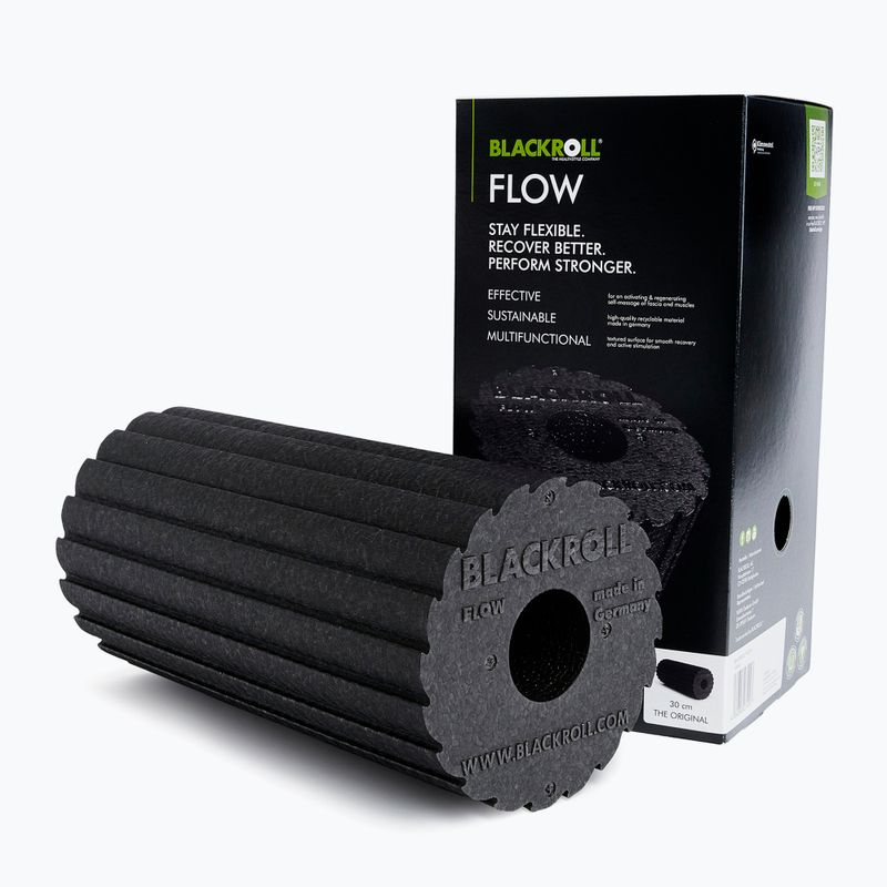 Ролик для масажу BLACKROLL Flow Standard black 2