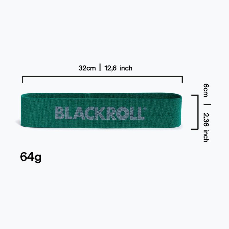 Набір стрічок для тренування Blackroll Loop Band 6 szt. yellow/orange/red/green/blue/black 2