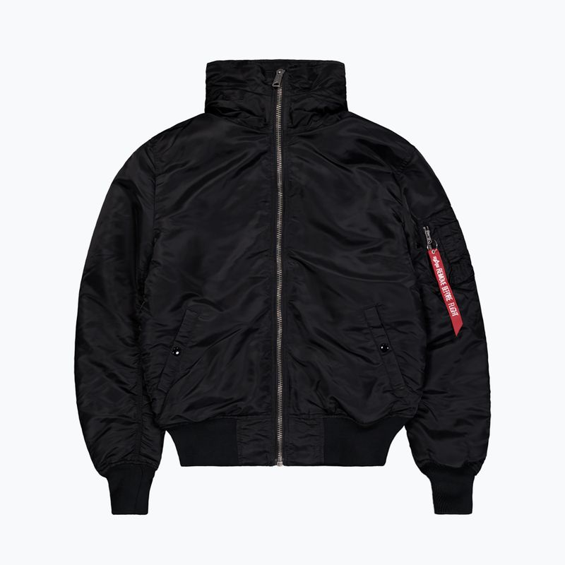 Куртка чоловіча Alpha Industries MA-1 Hooded Bomber black 6