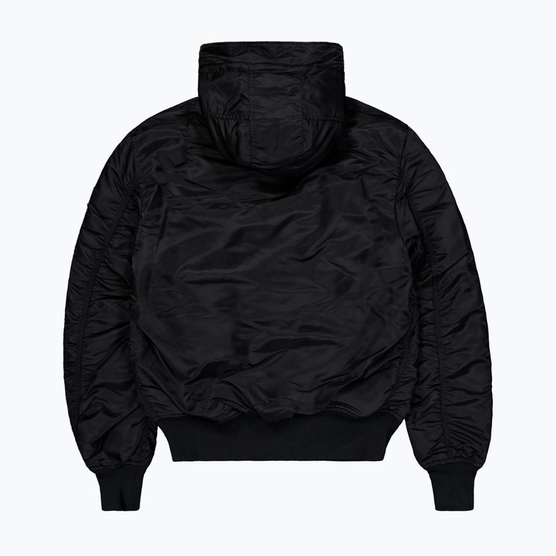 Куртка чоловіча Alpha Industries MA-1 Hooded Bomber black 7