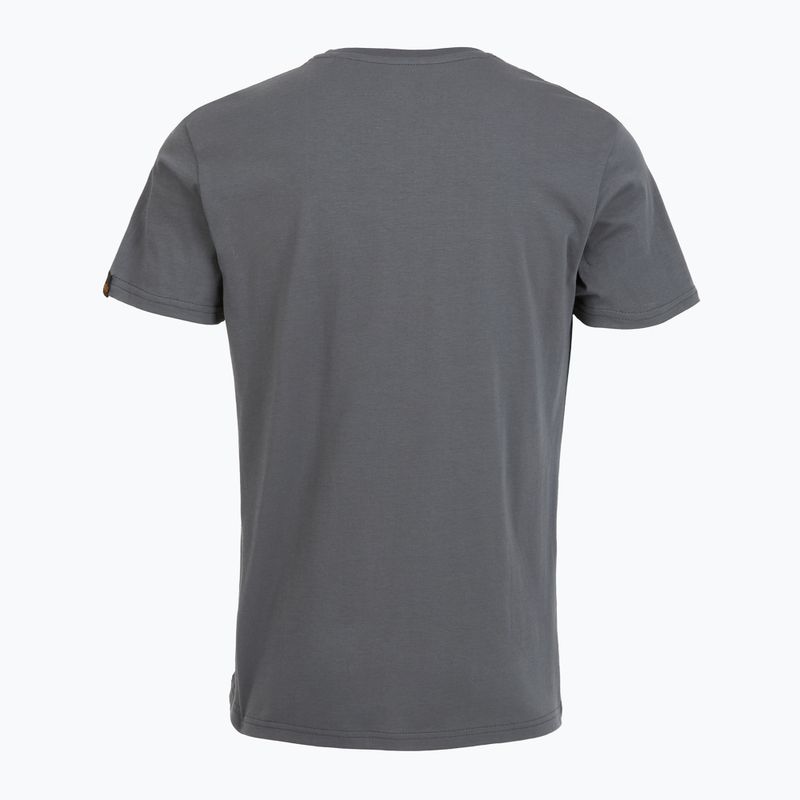 Футболка чоловіча Alpha Industries Basic greyblack 6