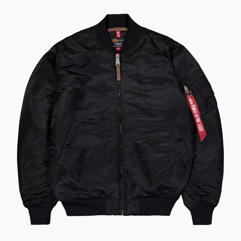 Куртка чоловіча Alpha Industries MA-1 VF 59 Long Vintage Fit black 7