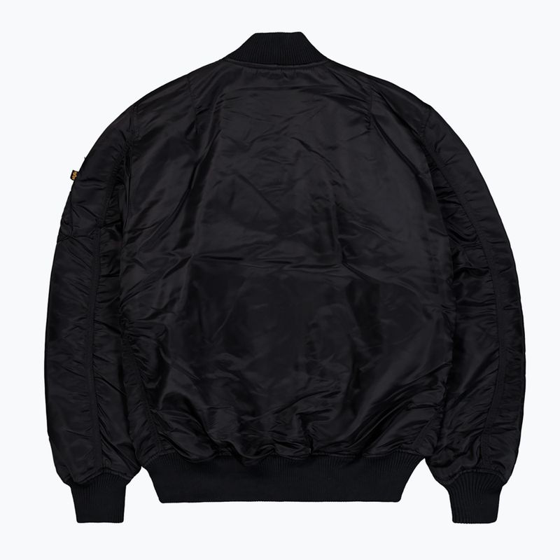 Куртка чоловіча Alpha Industries MA-1 VF 59 Long Vintage Fit black 8