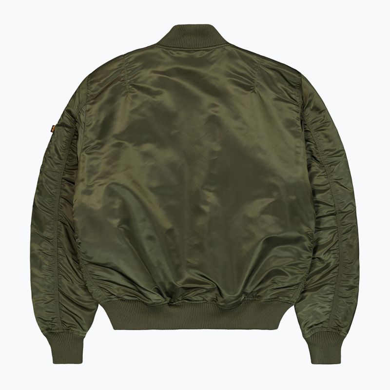 Куртка чоловіча Alpha Industries MA-1 VF 59 Vintage Fit Bomber dark green 7