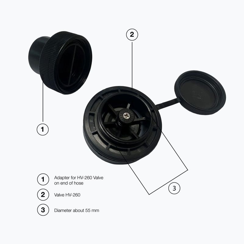 Шланга для насосу SPINERA EPDM 2м x 40мм 2