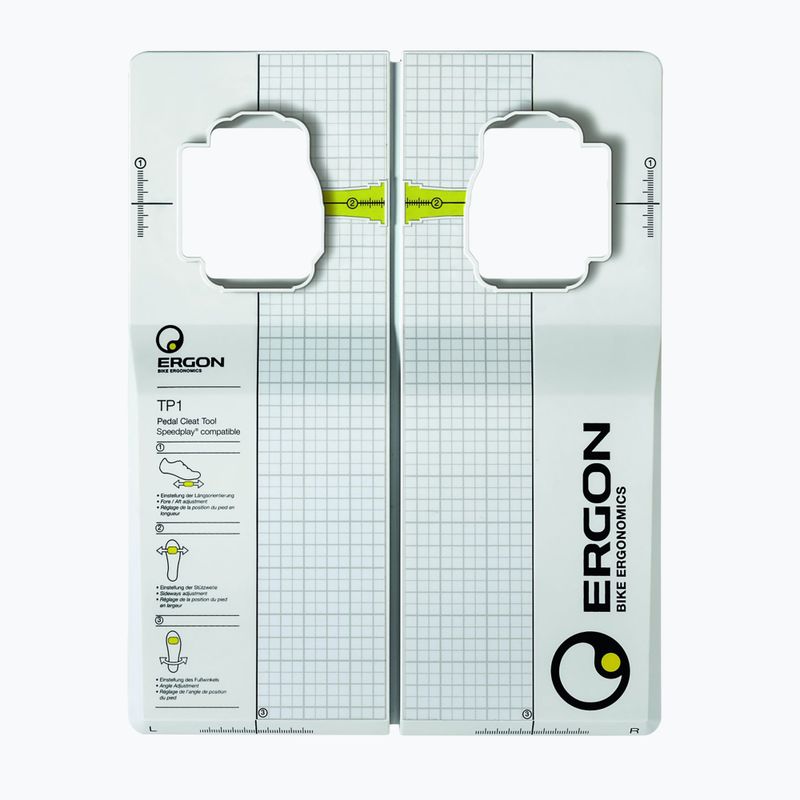 Шаблон налаштування блоків Ergon TP1 Pedal Cleat Tool for Speedplay®