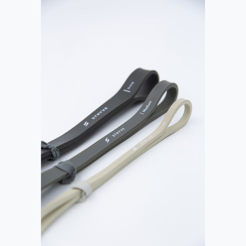 Набір гумок опірних STRYVE Power Band 3 pack blackgrey/beige 2