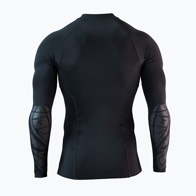 Футболка воротарська чоловіча T1TAN Anti Abrasion Shirt 2.0 чорна 201924 3