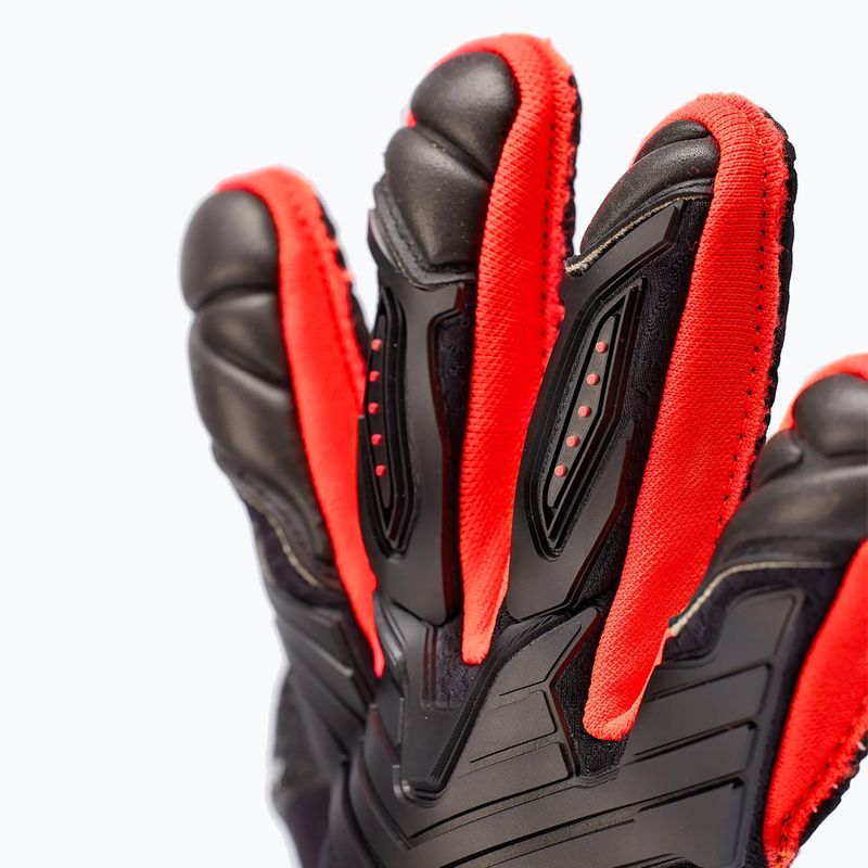 Дитячі воротарські рукавиці T1TAN Alien Black Energy Junior 2.0 чорні 5
