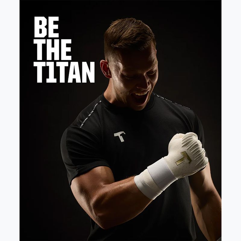 Воротарські рукавиці T1TAN Rebel 2.0 White-Out білі 9