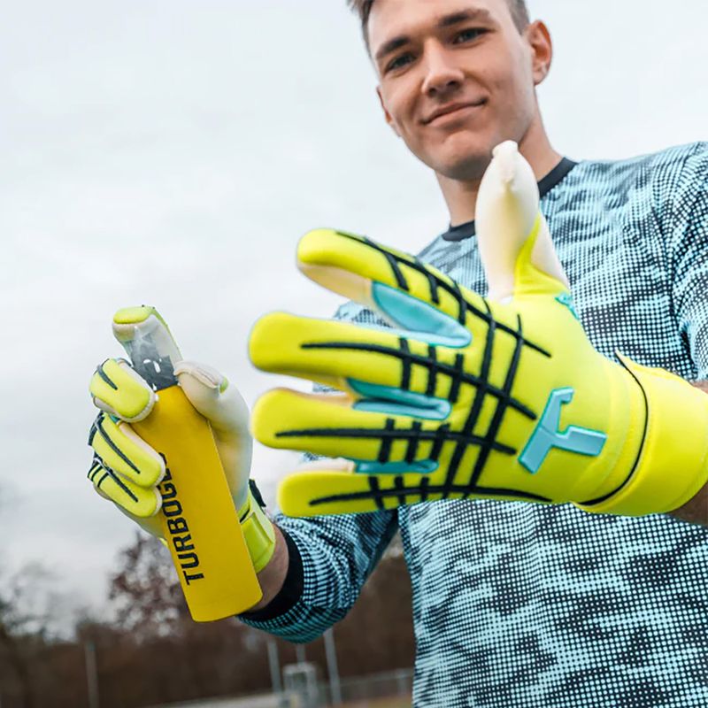 Рукавиці воротарські T1TAN Fluo Beast 3.0 fluo yellow/white 5
