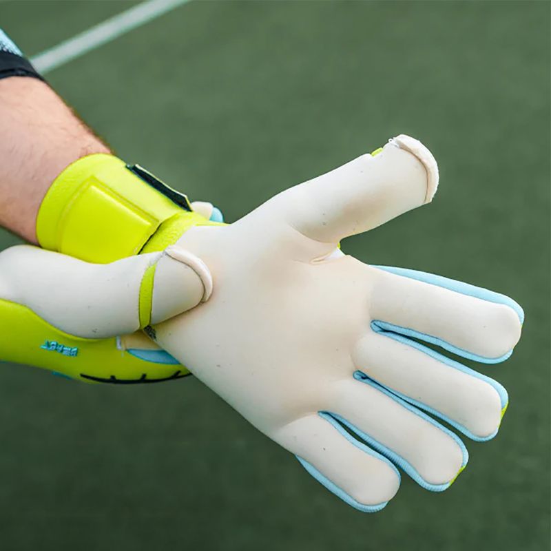 Рукавиці воротарські T1TAN Fluo Beast 3.0 FP fluo yellow/white 8