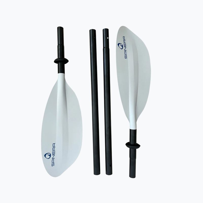 Весло для байдарки 4-компонентне SPINERA Kayak Basic Alu 4D white